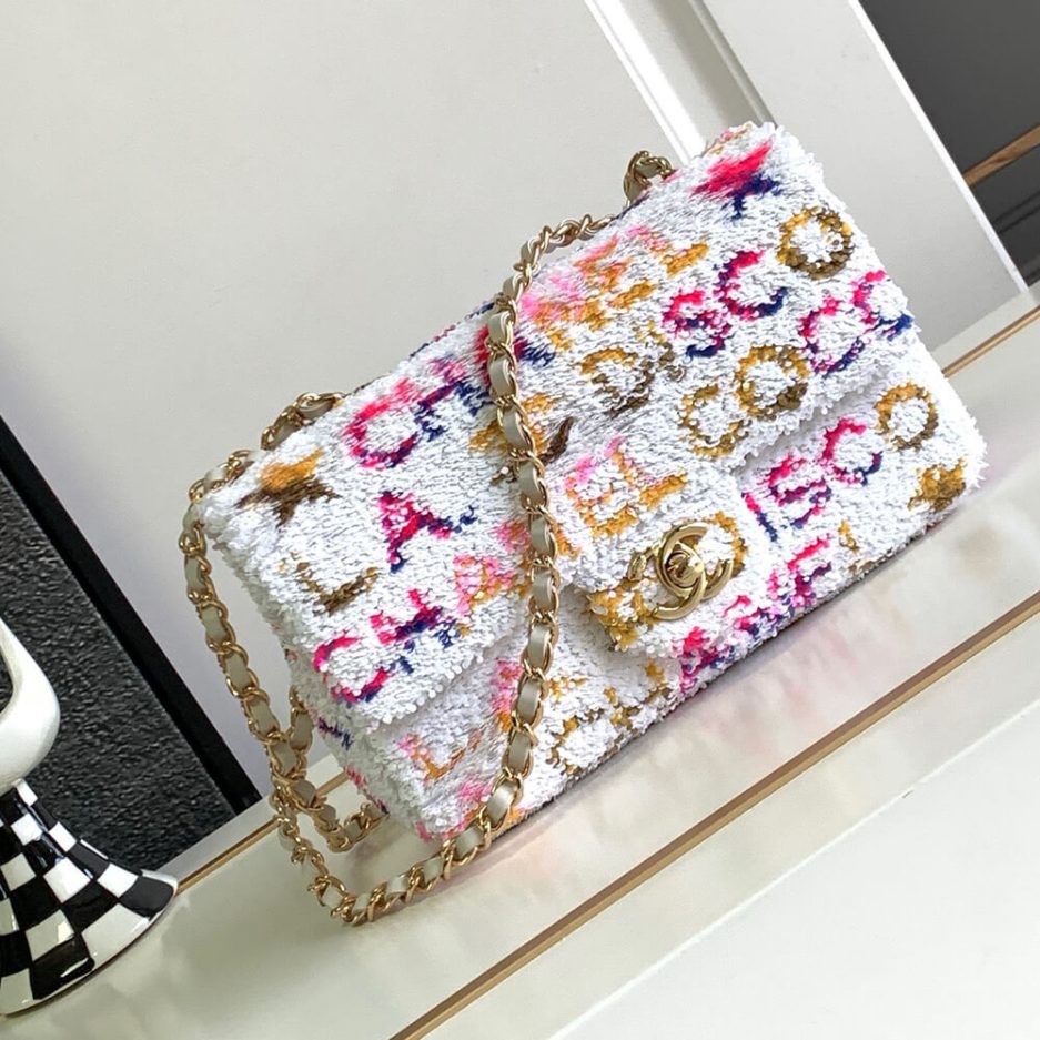Ch*el small flap bag