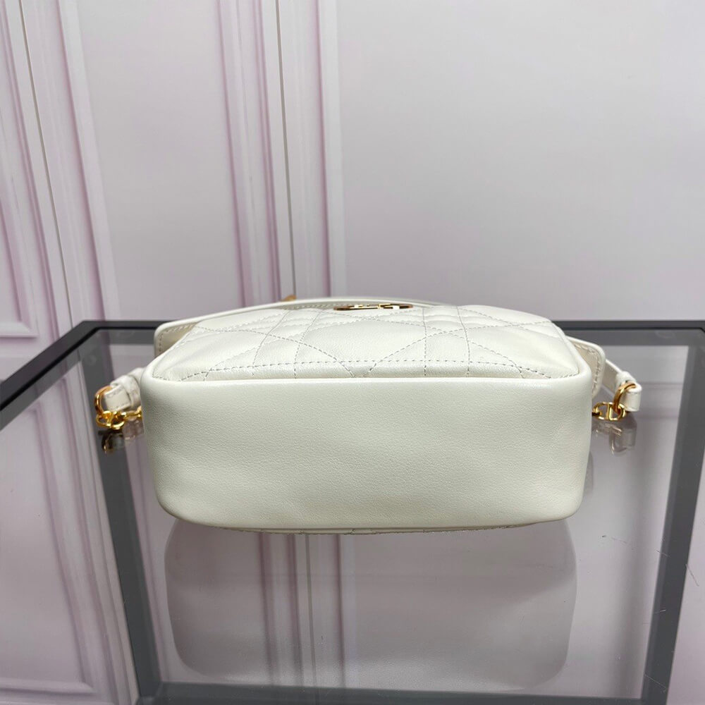small D*or caro top handle camera bag