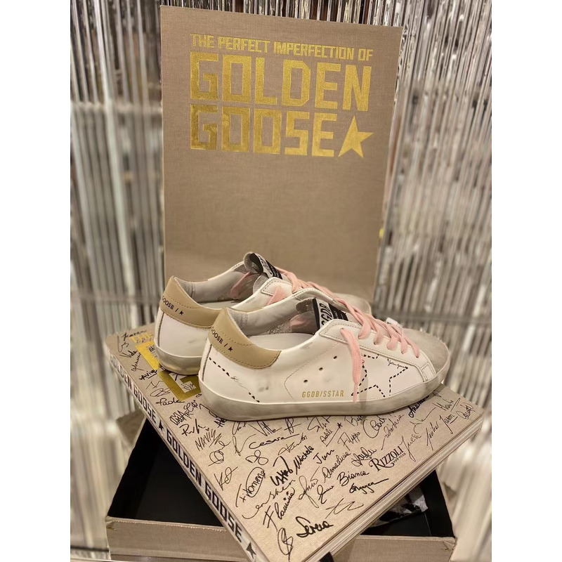 golden goose S*per-star sneakers with white star