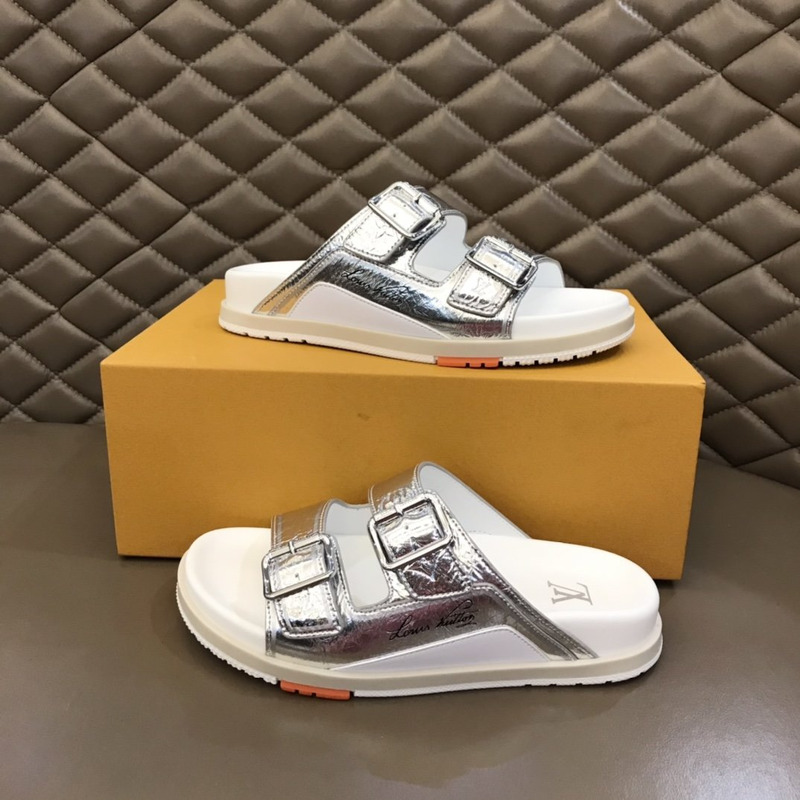 l**is V*t*n trainer mule silver