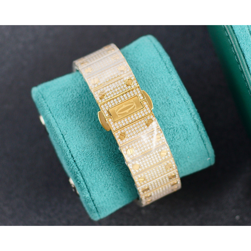 cartier santos de cartier Di*m*nds watches