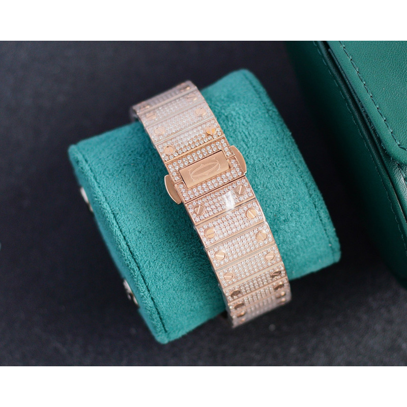 cartier santos de cartier Di*m*nds watches