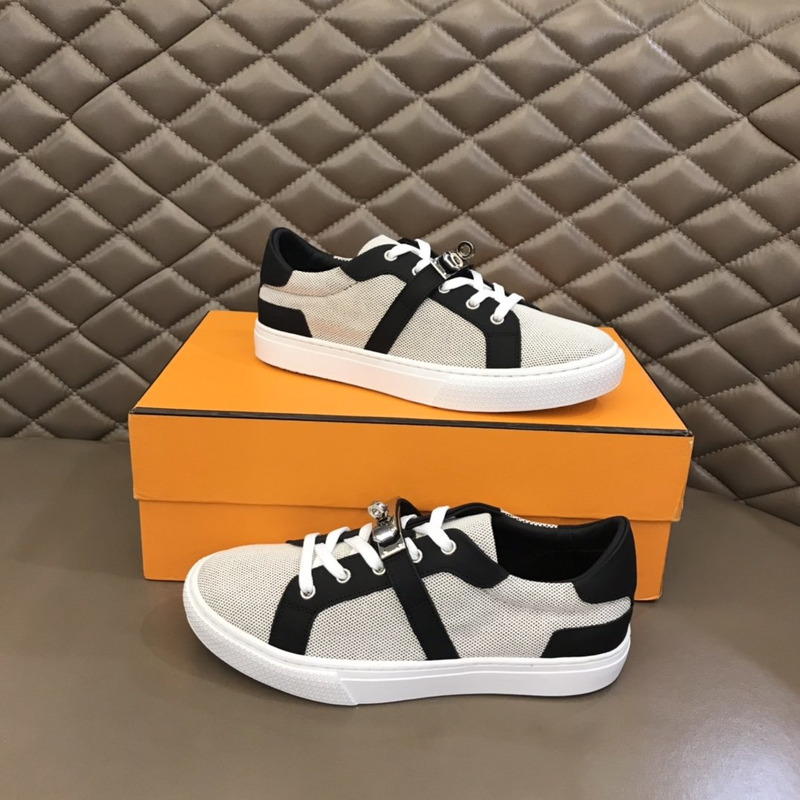 H**mes kelly day low-top sneakers black