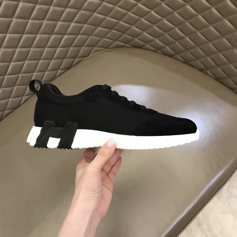H**mes bouncing sneakers noir