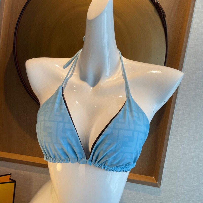 F**di lycra bikini blue