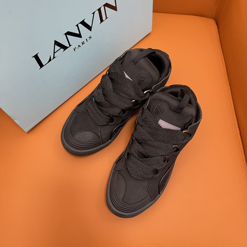 LANVIN Curb Sneaker Black