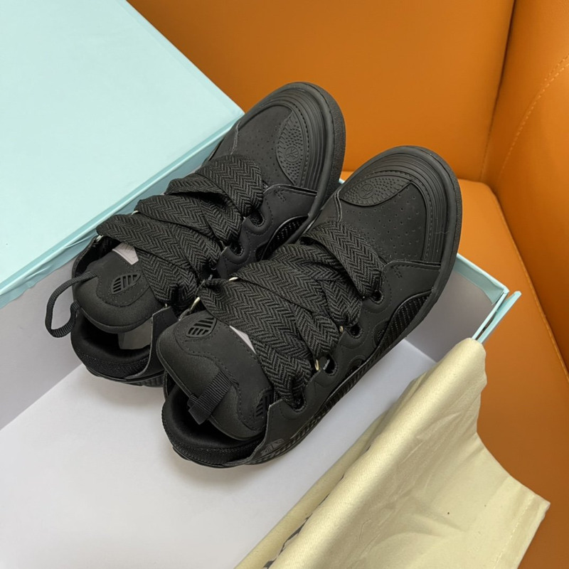 LANVIN Curb Sneaker Black