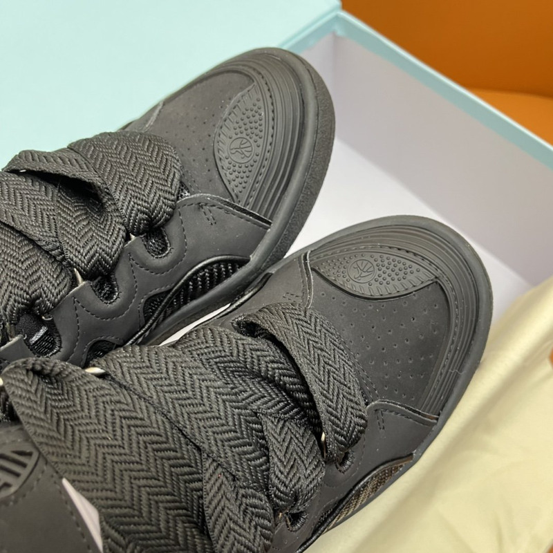 LANVIN Curb Sneaker Black