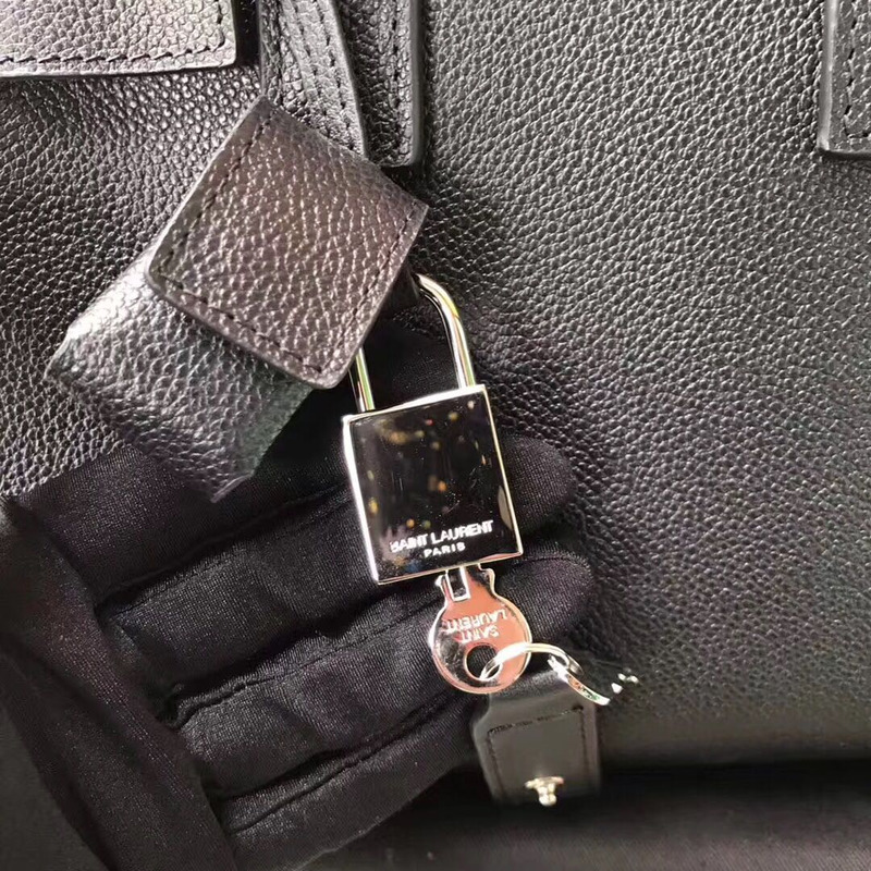 saint laurentnew sac de jour small Di*m*nd organ bag collection tote bag black