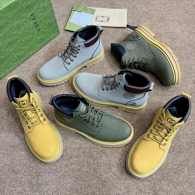 G*u*i martin shoes gray