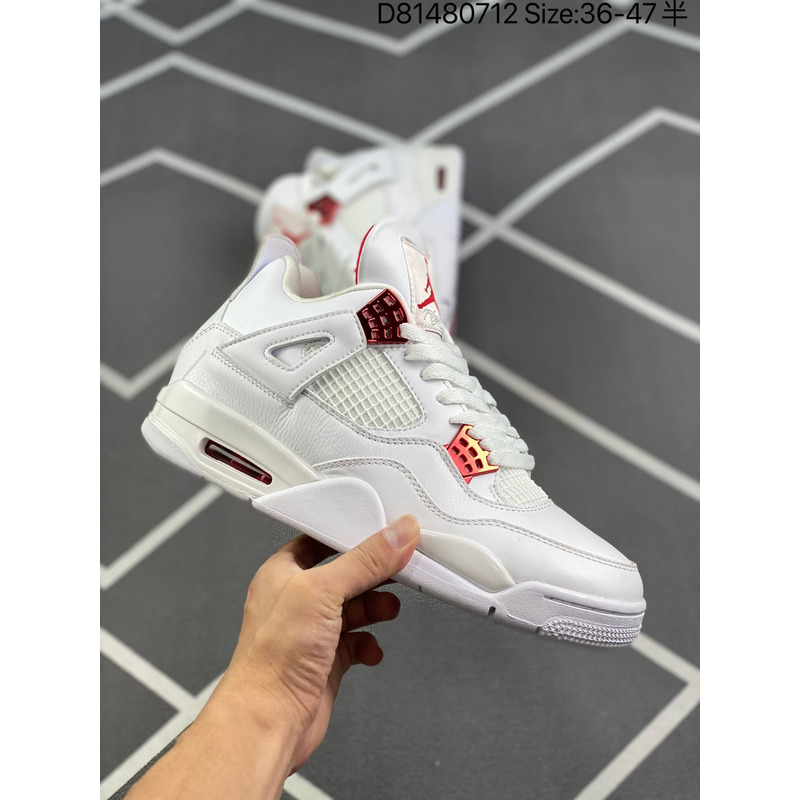 Jordan 4 Retro Metallic in Red