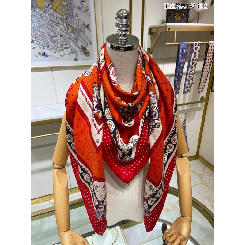 H**mes silk scarf in multicolor