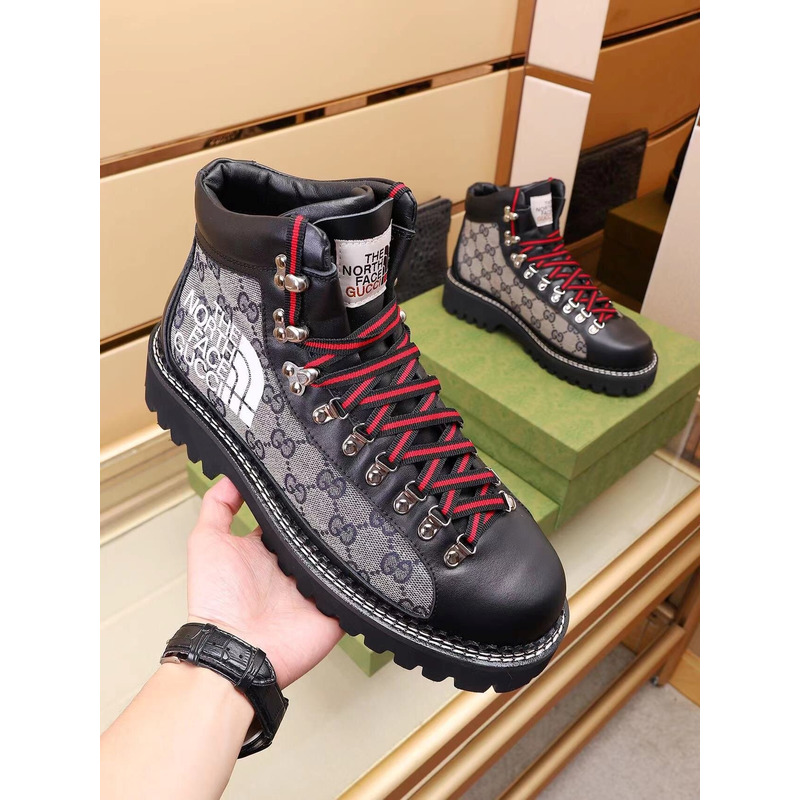 g*u*i x the n0*h F**e ankle boots black