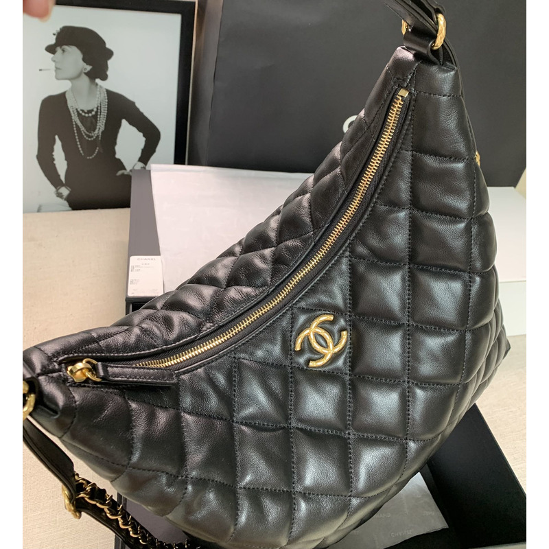 Ch*el maxi hobo bag