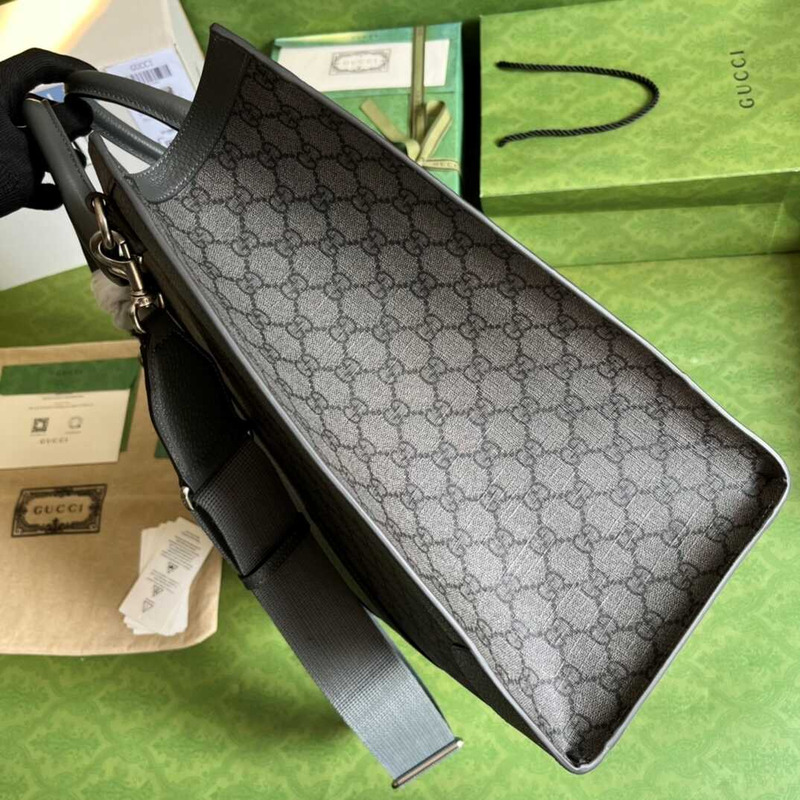 G*u*i ophidia tote bag in grey