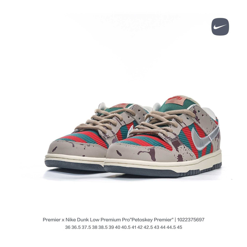 nike dunk low freddy krueger taupe Ch*0me