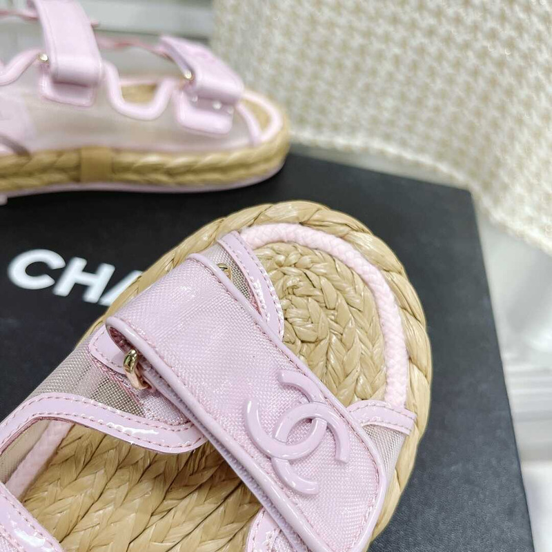 Ch*el summer flat sandal pink