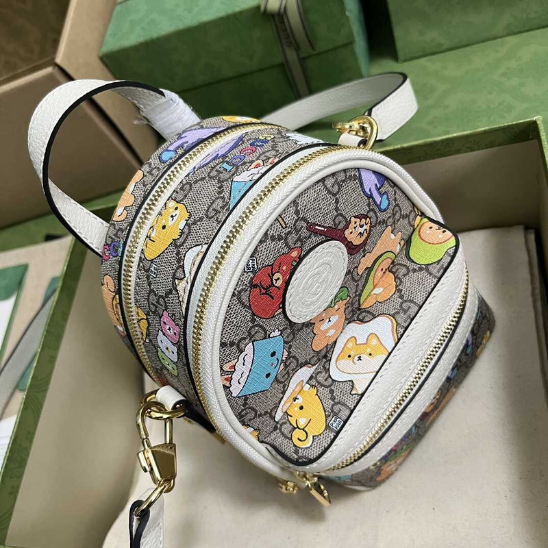 G*u*i animal print multi-function bag