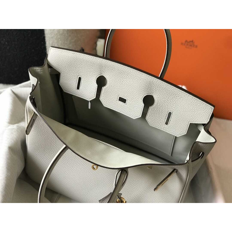 H**mes birkin togo 35 gris tourterelle gray