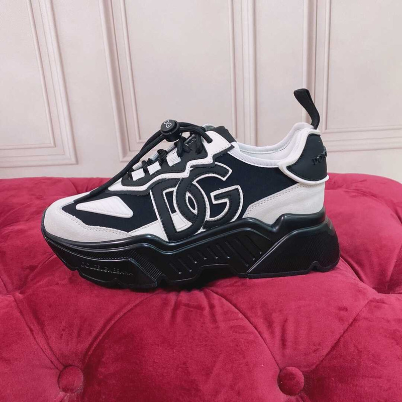 Dolce & Gabbana Logo-patch Lace-up Sneakers
