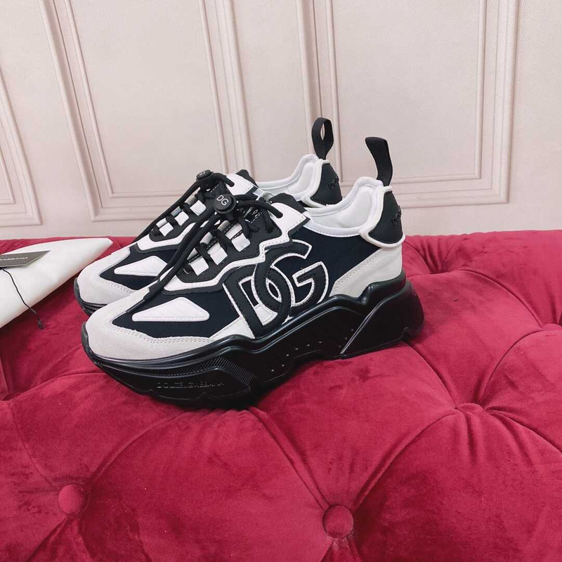 Dolce & Gabbana Logo-patch Lace-up Sneakers