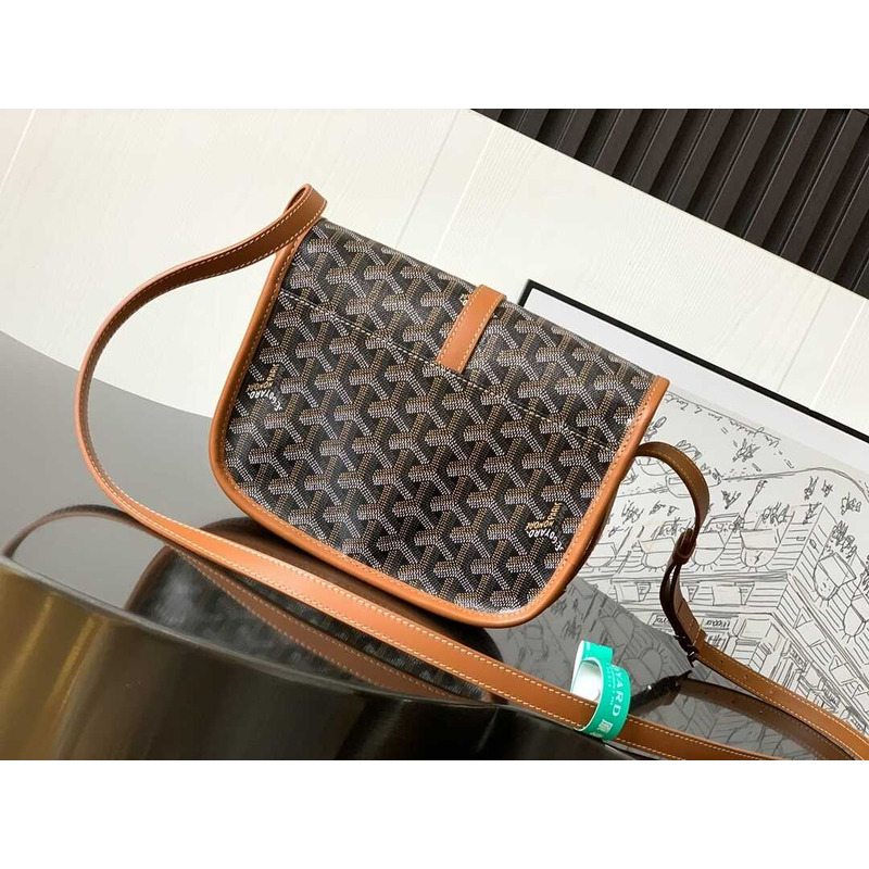 Go*ard belvedere pm bag black Go*ardine palladium hardware