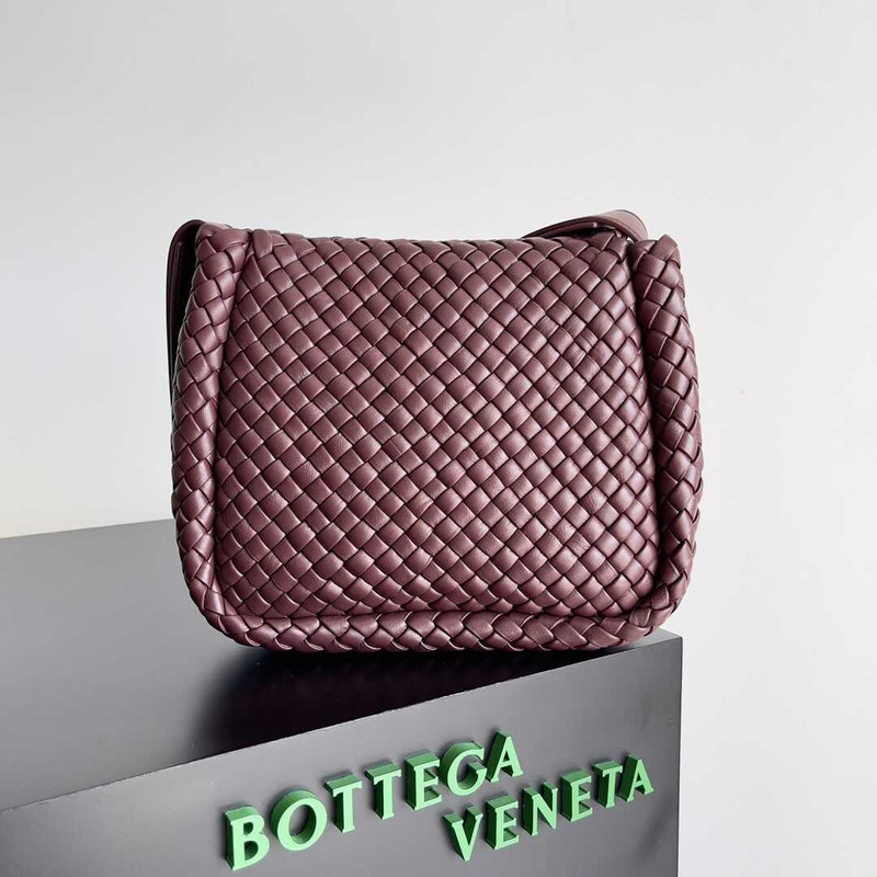Bo*te*ga ve*ne*ta shoulder bag women dark red