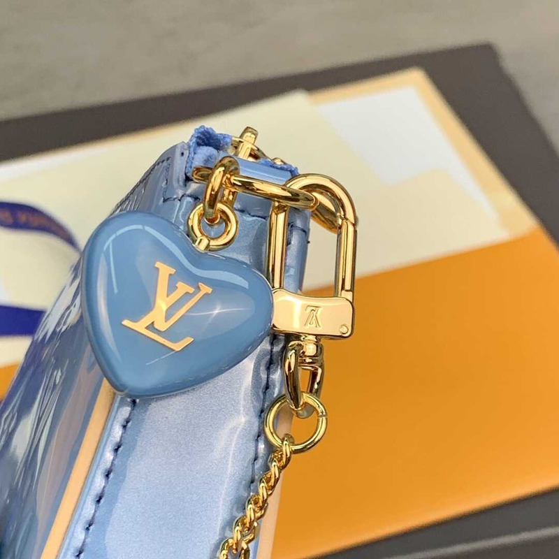 l**is V*t*n mini pochette accessoires blue