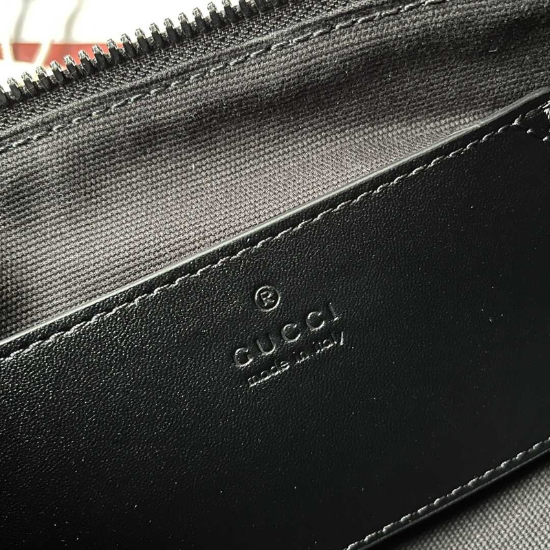 G*u*i gg marmont s leather shoulder bag black