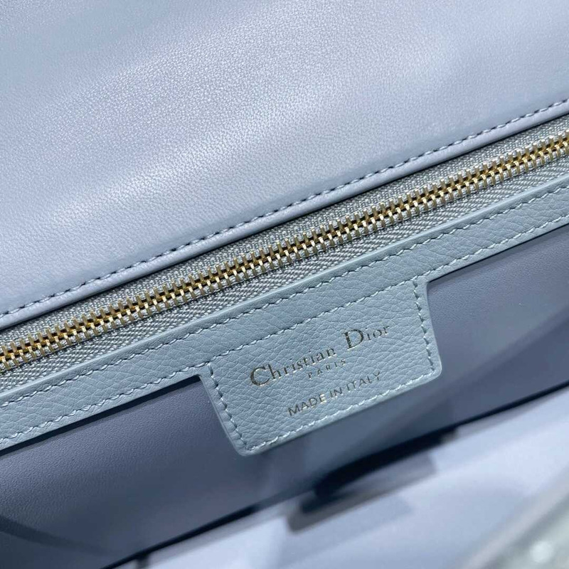 d*or medium d*or caro bag gray stone S*pple cannage calfskin