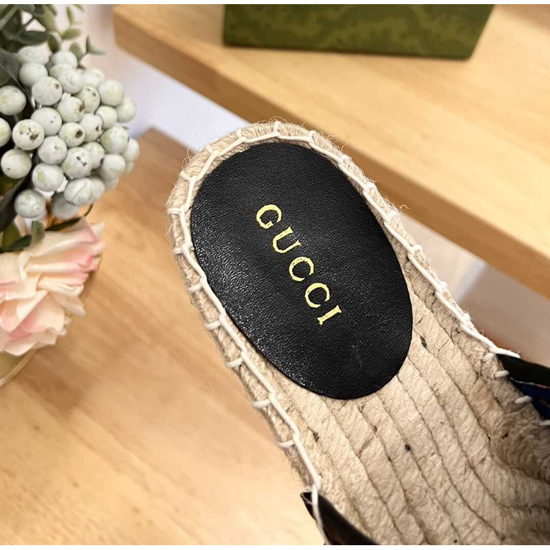 G*u*i interlocking g espadrilles black