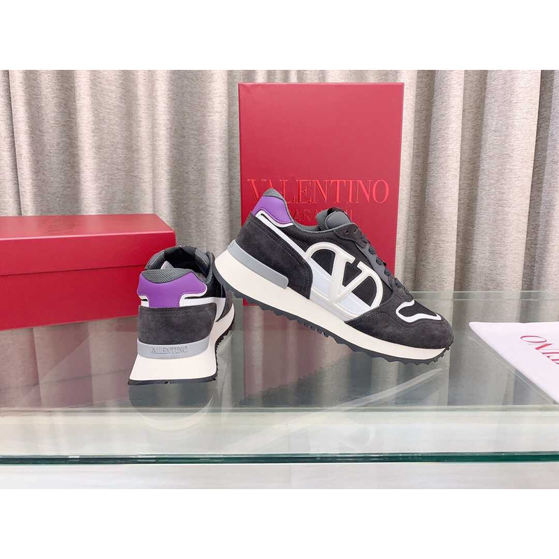Valentino Logo Sneaker Dark Gray