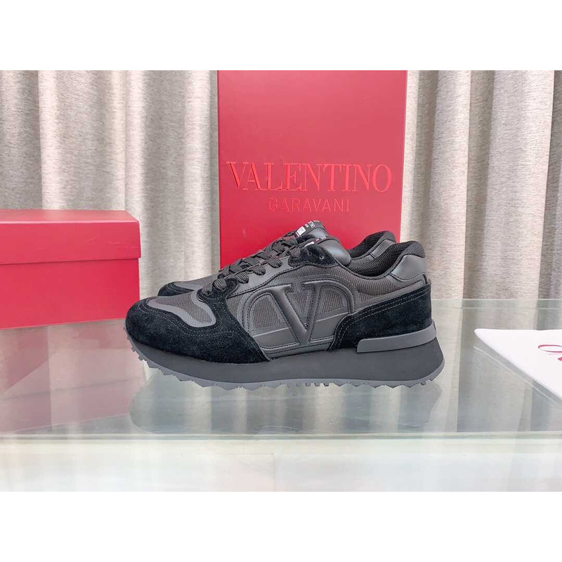 Valentino Logo Sneaker Black