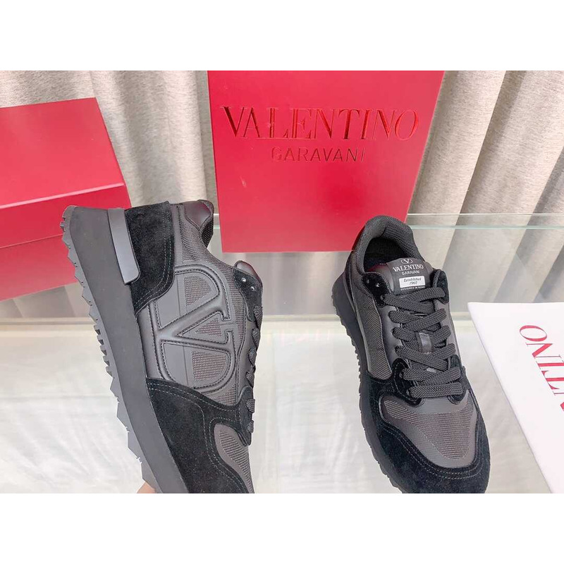 Valentino Logo Sneaker Black