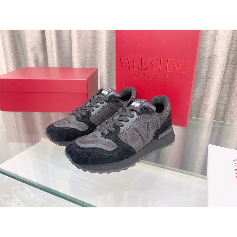 Valentino Logo Sneaker Black
