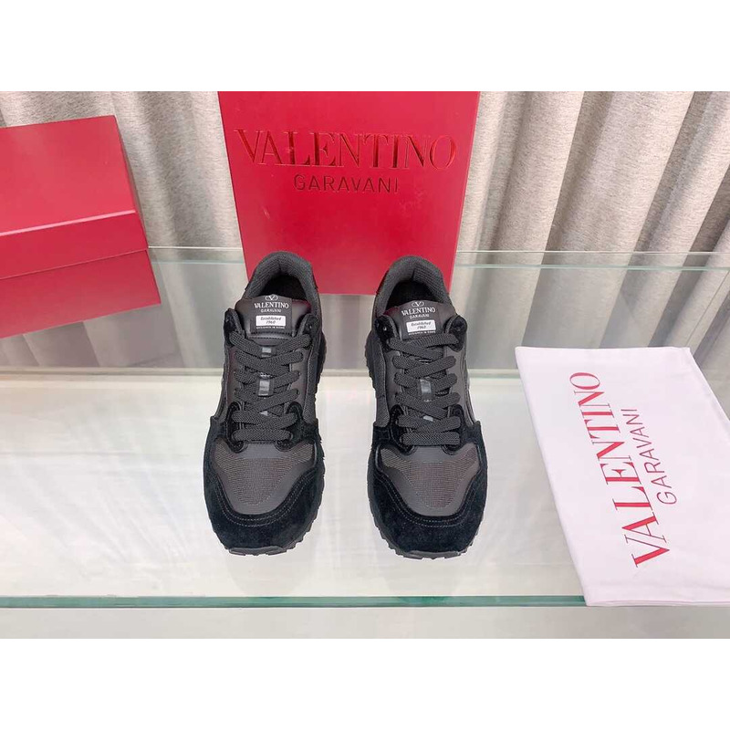 Valentino Logo Sneaker Black