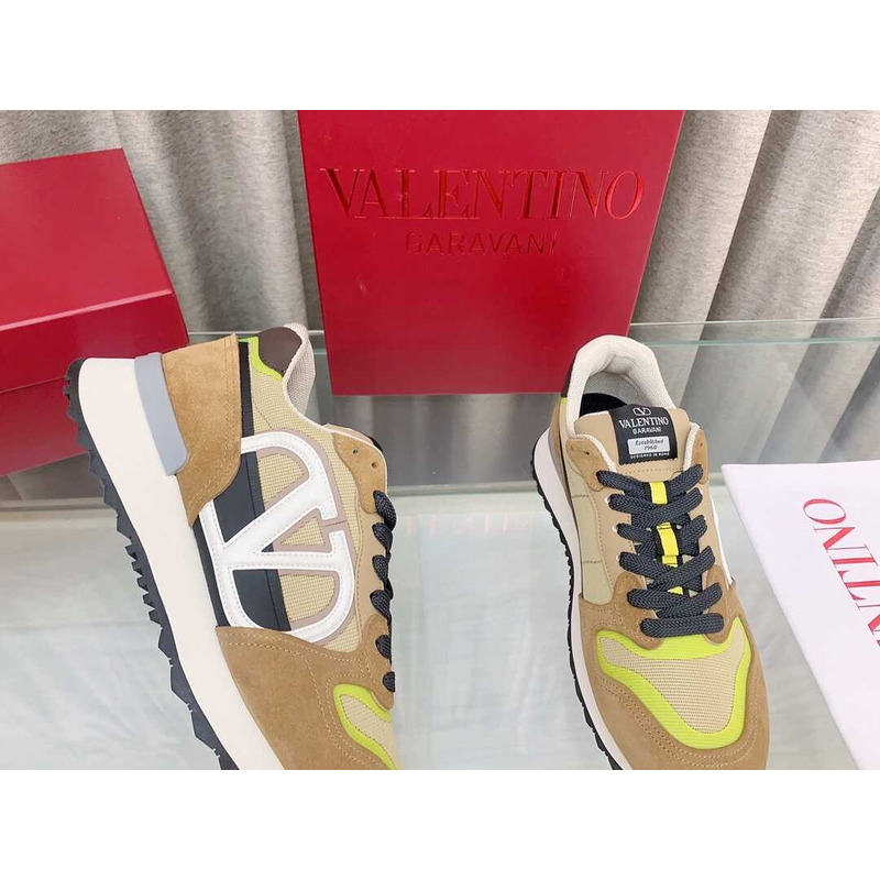 Valentino Logo Sneaker Brown