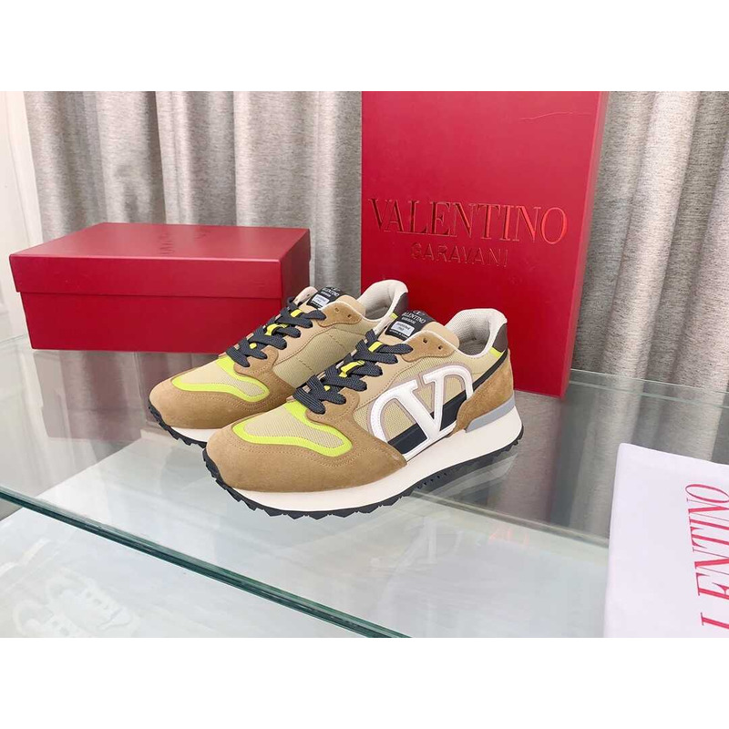 Valentino Logo Sneaker Brown