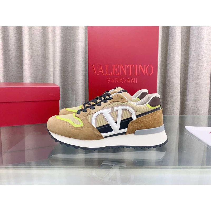 Valentino Logo Sneaker Brown