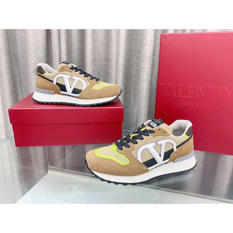 Valentino Logo Sneaker Brown