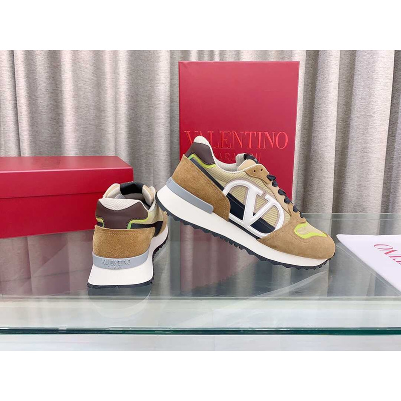 Valentino Logo Sneaker Brown