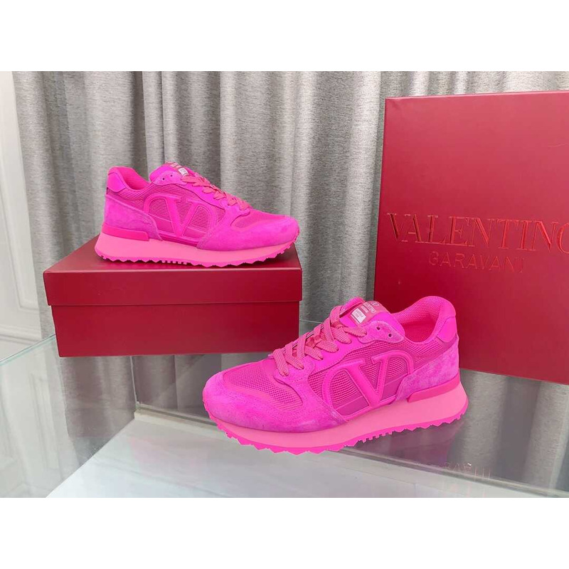 Valentino Logo Sneaker Pink