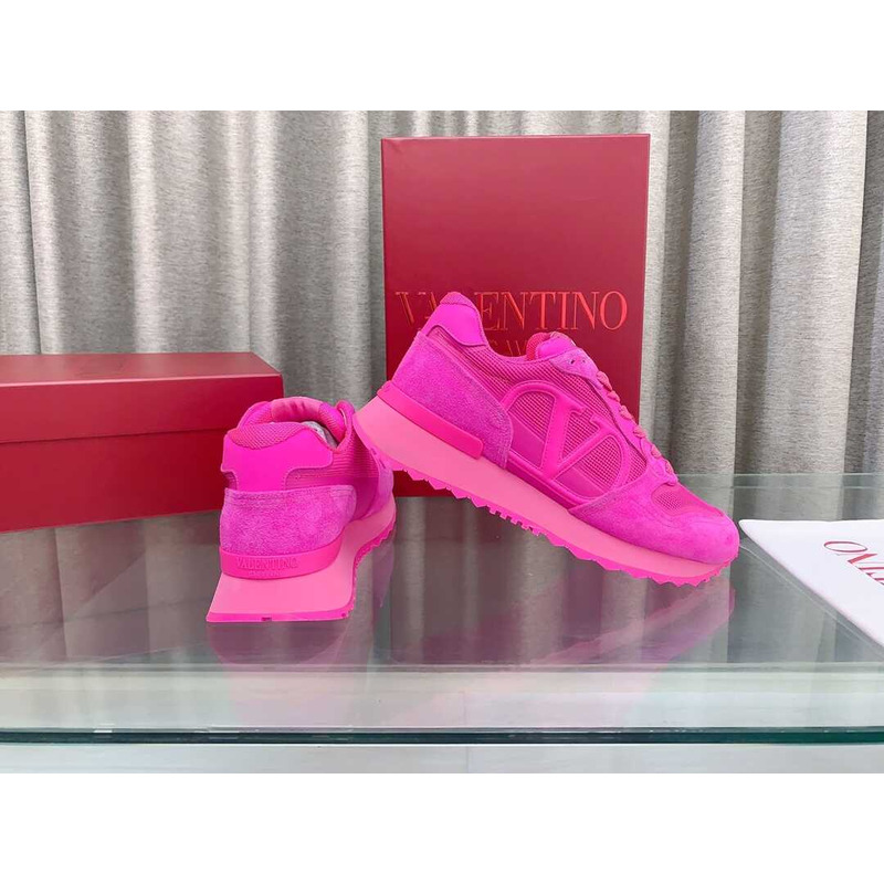 Valentino Logo Sneaker Pink