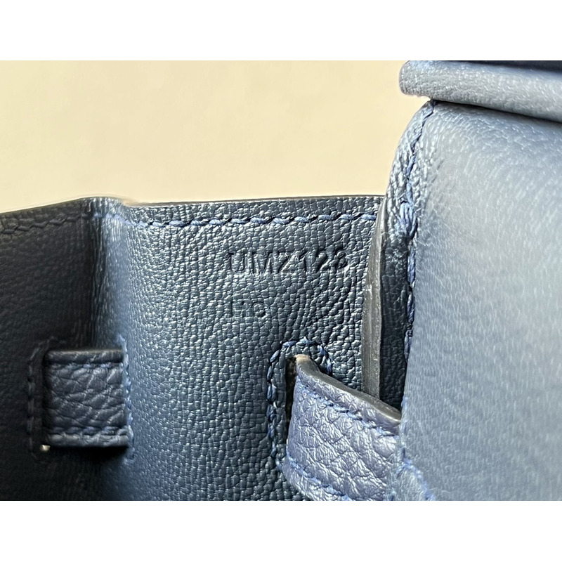 H**mes birkin togo 25 raisin dark blue