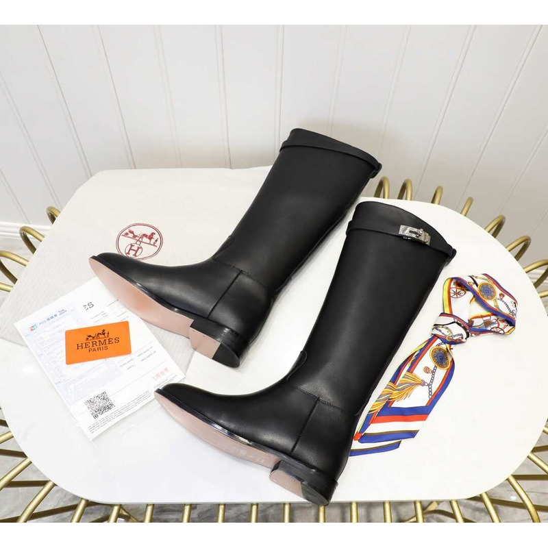 H**mes  faustine boot  black