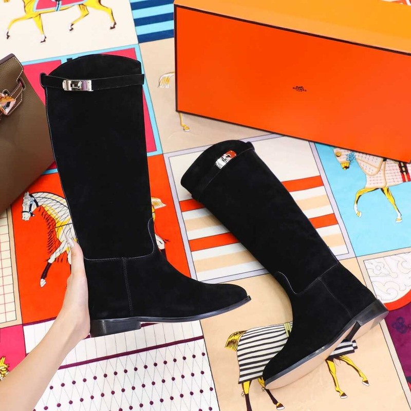H**mes faustine boot black