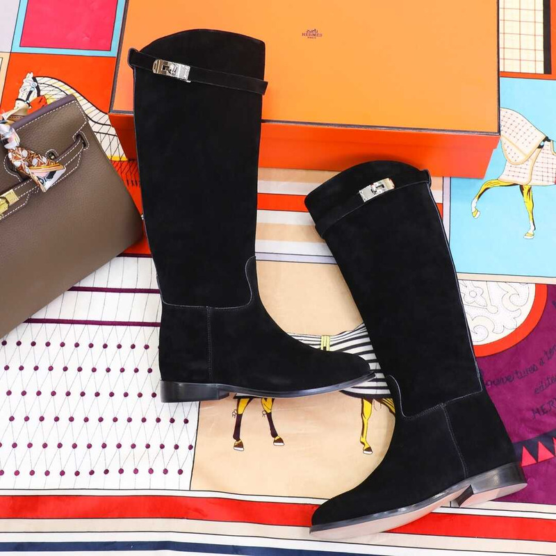 H**mes faustine boot black