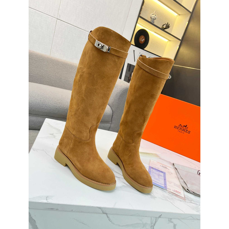 H**mes faustine boot yellow