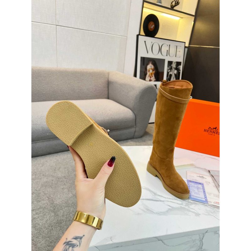 H**mes faustine boot yellow