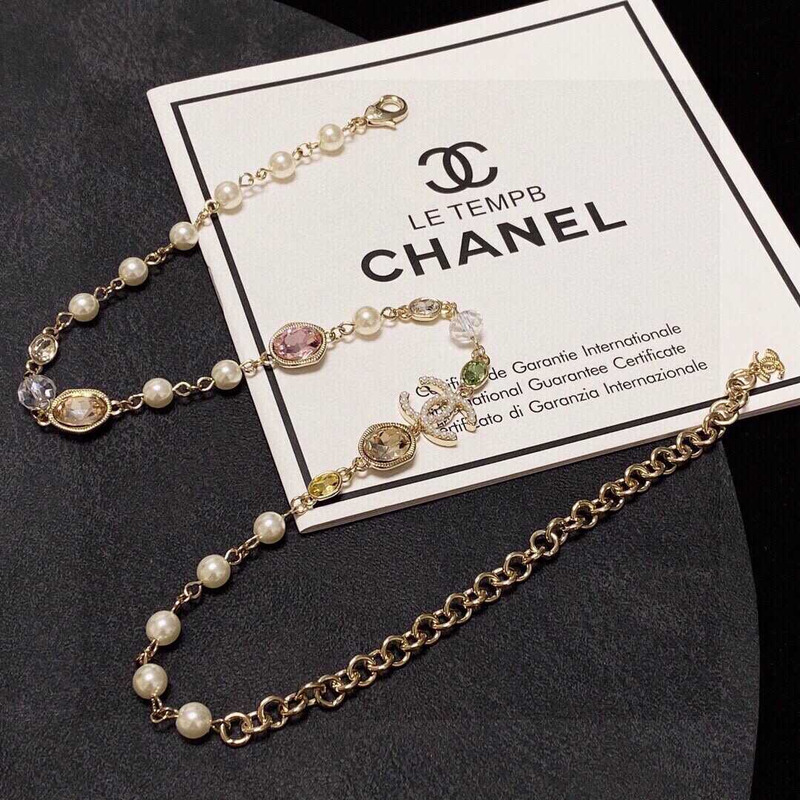 ch*el pearl crystal cc Di*m*nd gold